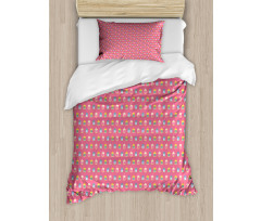 Vivid Cartoon Lambs Duvet Cover Set