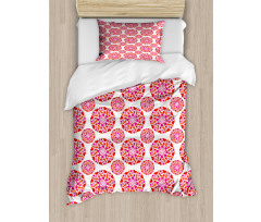 Hearts in Circles Duvet Cover Set