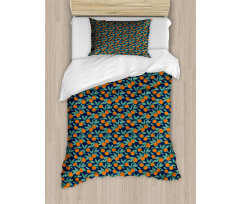 Mandarin Branches Duvet Cover Set