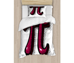 Cartoon Design Number Duvet Cover Set