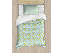 Cartoonish Daffodils Duvet Cover Set