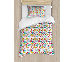 South Eastern Doodle Icons Duvet Cover Set