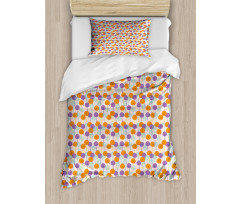 Colorful Dream Abstract Garden Duvet Cover Set