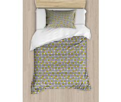 Simple Symmetric Rounds Duvet Cover Set