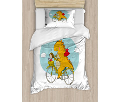 Happy Travelers Duvet Cover Set