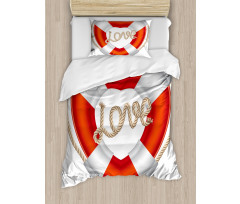 Valentine Love Hearts Duvet Cover Set