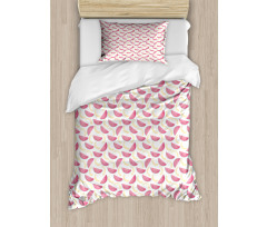 Summer Slices Pattern Duvet Cover Set