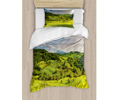 Tuscany Italy Farms Duvet Cover Set