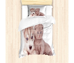 Cuddling Animals Duvet Cover Set