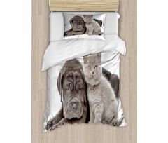 Lazy Neapolitan Mastiff Duvet Cover Set