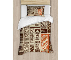 Pack Old Advertising Duvet Cover Set