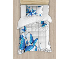 Insect Wooden Timber Duvet Cover Set