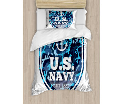 Naval Ship Marine Duvet Cover Set