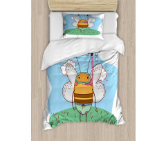 Character with Snorkel Duvet Cover Set