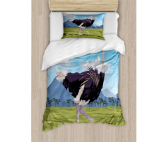 Landscape and Animal Duvet Cover Set