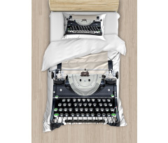 Old Mechanical Keyboard Duvet Cover Set