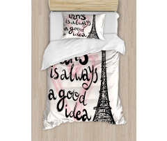 Europe Dream Tour Duvet Cover Set