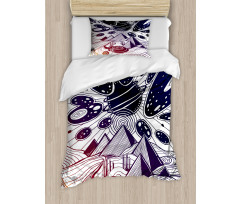 Dream Desert Landscape Duvet Cover Set