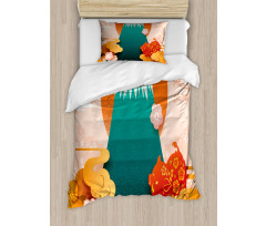 Folkloric Items Doodle Duvet Cover Set