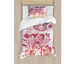 Woods Landscape Duvet Cover Set