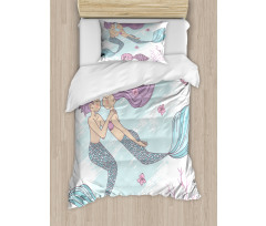 Underwater Couple Duvet Cover Set