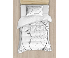 Sleep Time Night Duvet Cover Set