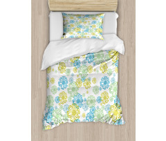 Ornate Flourish Pattern Duvet Cover Set