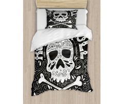 Gothic Ornate Skull Duvet Cover Set