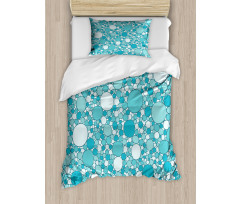 Modern Bubbles Pattern Duvet Cover Set