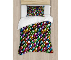 Stars Disco Duvet Cover Set