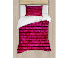 Grunge Bricks Art Duvet Cover Set