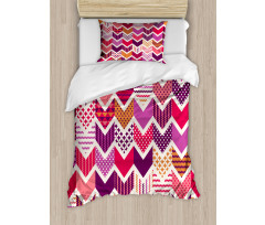 Arrow Chevron Geometry Duvet Cover Set