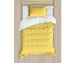 Ducks and Polka Dots Duvet Cover Set