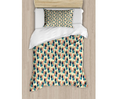 Toucan and Exotic Botany Duvet Cover Set