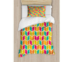 Chevron Hipster Style Duvet Cover Set