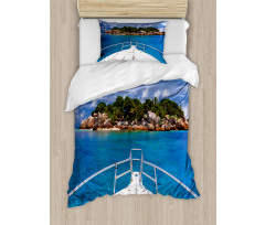 Boat Exotic Journey Tropic Duvet Cover Set