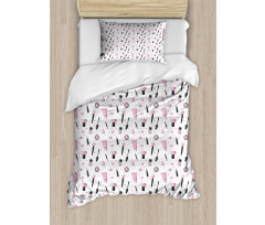 Makeup Supplies Duvet Cover Set