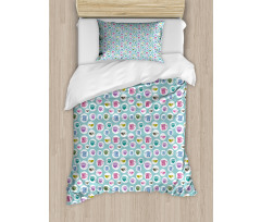 Various Cups and Mugs Duvet Cover Set