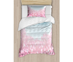 Cherry Blossom View Duvet Cover Set