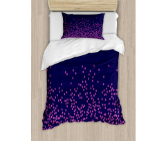 Modern Abstract Dots Duvet Cover Set