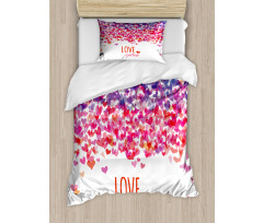 Hearts Love Springtime Duvet Cover Set