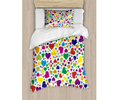 Love Honeymoon Joyful Duvet Cover Set