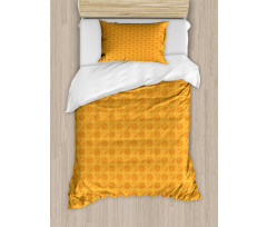 Ink Drawn Citrus Fruit Art Duvet Cover Set