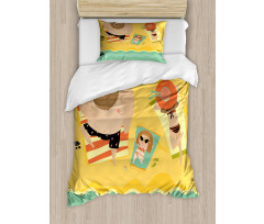 Happy Family Seaside Duvet Cover Set