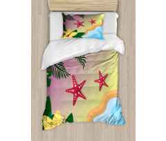 Lovey Tropic Nautical Duvet Cover Set