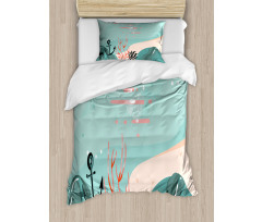 Abstract Underwater Duvet Cover Set