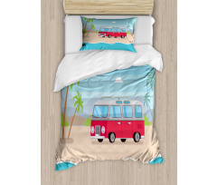 Happy Camper Van Bay Duvet Cover Set