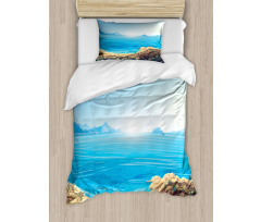 Seascape Cartoon Duvet Cover Set