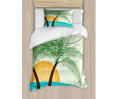 Modern Summer Duvet Cover Set