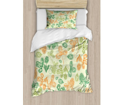 Floral St Patrick's Day Art Duvet Cover Set